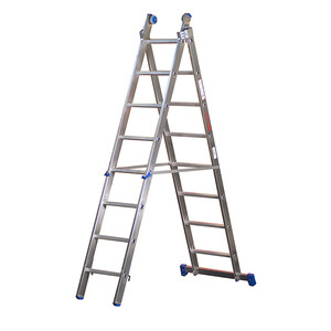 Scala All 2 Rampe EN131 12+12GR H 360-640 Azzurra