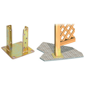 Piastra 800 Supporto Pilastro Acc Trop 62X 62MM
