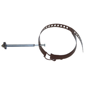 Collare P/Tubo Stufa D 8/14 cm Nero