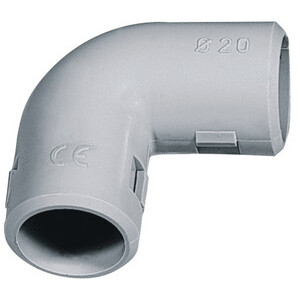Ec Curva 90° Ispezionabile Reversib D 20 mm da 2 PZ