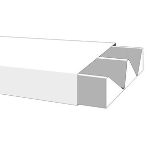 Minicanalina C/Cop Front 30X10 2 Scom H 200 cm