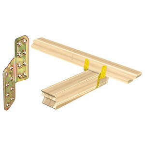 Piastra 781 Angolare Acciaio Tropic DX 170X37 mm