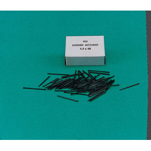 Chiodini Gruppini Acciaio 1,2X20 mm Scatola 100 PZ
