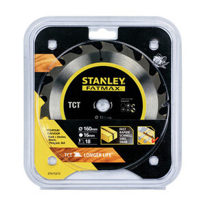 Stanley STA15315 Lama Circolare Hi-Tech TCT 160MM
