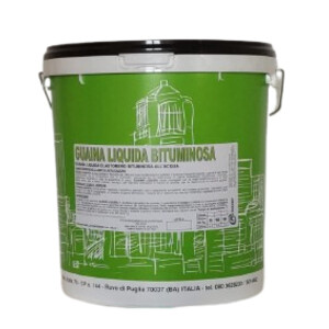Guaina Liquida Bituminosa Nero 5 kg