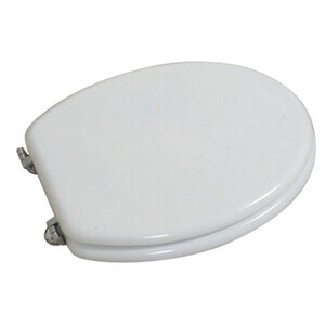 Copriwater in Legno Universale Classico Bianco