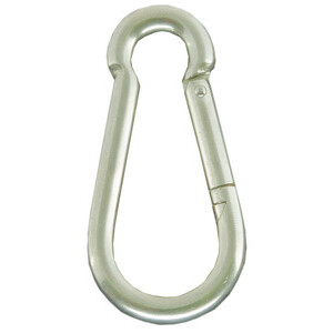 Passacavi Moschettone Acciaio Zincato D 6X60 mm