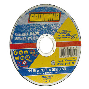 Grinding Disco per Ceramica Piano 115X1,6 Hdmc