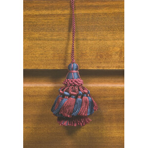 Fiocco P/Chiavi CM.9 Blu e Bordo'