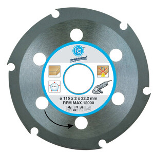 Poggi 419.90 Disco P/Legno D 115X2 mm Foro 22,2