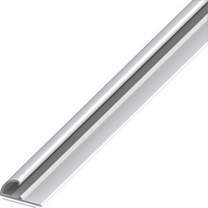 Profilo per Bordi MM. 26X13 H 100 cm All. Argento