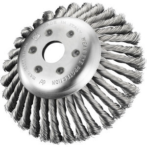 Spazzola P/Decespugliatore 170MM Fili Acciaio