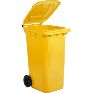 Pattumiera 240 L C/Ruote Giallo MP