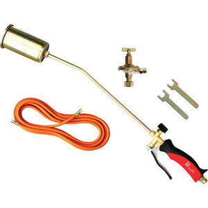 Kit Cannello Bruciatore a Gas D 60MMX75CM Tubo e Regol