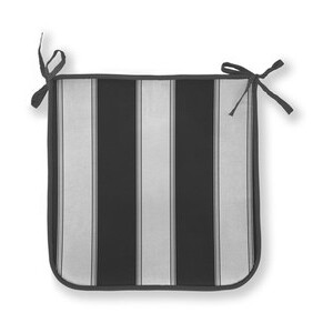 Cuscino Panarea 39X39X2CM Rigato Antracite