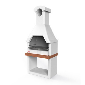 Barbecue in Muratura 88X58X197CM Monza