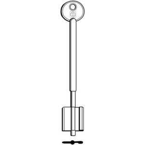Silca 5R6 Chiave Doppia Mappa Ottone