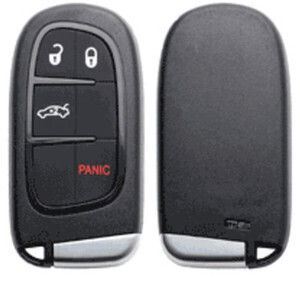 Silca CY24RS10 Guscio Chiave Auto (4 Tasti CHRYSLER)