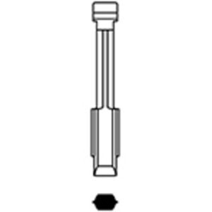 Silca FO21CH Chiave Inserto P/Radioc Irfh (FORD)