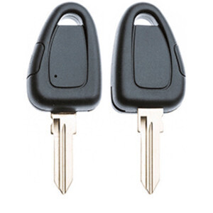 Silca GT10RS1 Guscio Chiave Auto (1 Tasto FIAT)