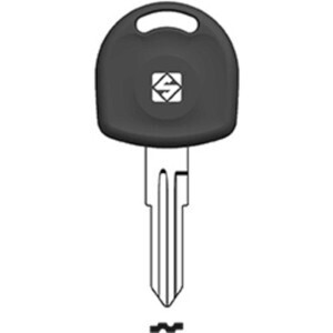 Silca HU46TE Chiave Transponder Vuota Ottone