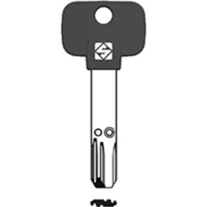 Silca MTK20RP Chiave Punzonata Nichel (252)