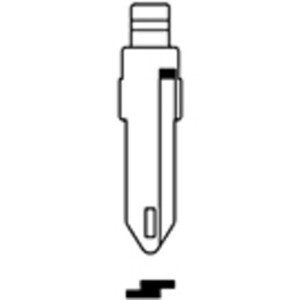 Silca NE72CH Chiave Inserto P/Radioc Irfh (RENAULT)