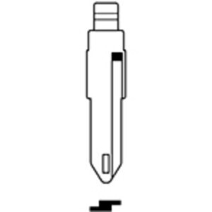 Silca NE73CH Chiave Inserto P/Radioc Irfh (RENAULT)