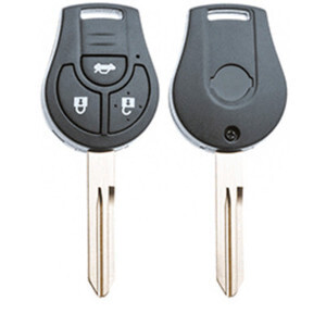 Silca NSN14RS8 Guscio Chiave Auto (3 Tasti NISSAN)