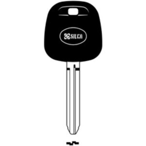 Silca TOY43TE Chiave Transponder Vuota Ottone