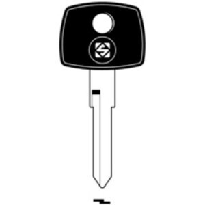 Silca YM15TE Chiave Transponder Vuota Ottone