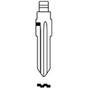 Silca YM28CH Chiave Inserto P/Radioc Irfh (OPEL)