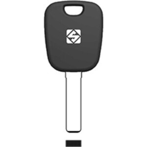 Silca FB77TE Chiave Transponder Vuota Nichel