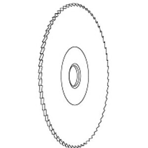Silca D726023ZB Fresa P/Dupl. Idea 100X1,25X22 Widia