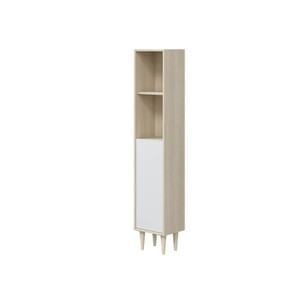 Kit Colonna Bagno Verona 1 Anta 150 Rovere Bianco