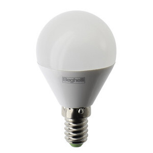 Beghelli Kit 4PZ 58047 Sfera E14 7W Fred 6500K