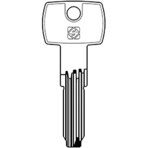 Silca CB97SMD Chiave Punzonata Ottone