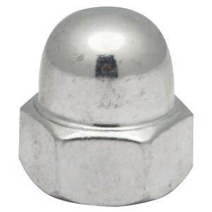 Dado Esagonale Cieco M 6 Zincato UNI5721