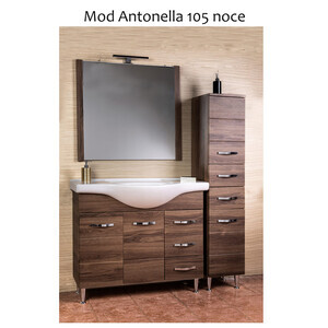 Mobile Bagno Antonella 2 Ante + 3 Cass 105 Noce