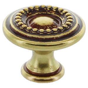 Pomolo 24404 MM.25 Ottone Patine'