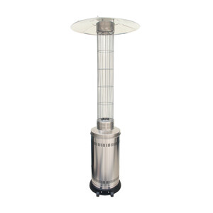 Stufa Aerea Patio Cilindrica Teporus 10,5KW Inox