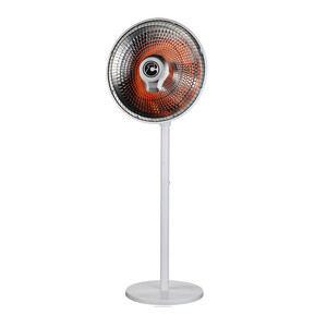 C Stufa a Parabola Fibra di Carbonio C/Piantana 1000W