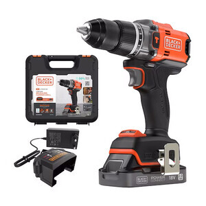 B+D Trapano C/Perc BLD683D1XK-QW 18V Brushless