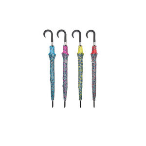 Ombrello Automatico Lungo Donna Monti 8321 Fiorellini