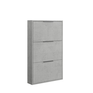 Scarpiera 3 Ribalte Slim CM. 65X15X105 H Cemento