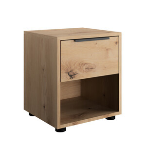 Comodino 1C+1V 38X35XH44CM Rovere Artisan