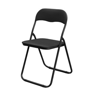 Sedia Pieghevole Polo Nero/Nero