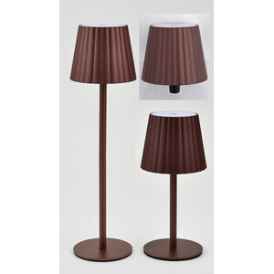 Lampada Led Ricaricabile 3 in 1 Alba Ruggine