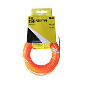 C Filo Decespugliatore Quadro Orange-S 2,4MMX10M