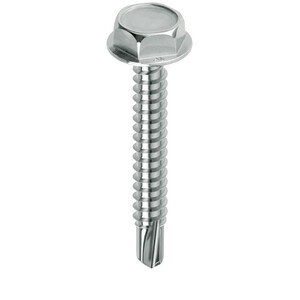 Vite P/Lamiera Autoperforante Tecc 4,2X 13MM ZN Bianca UNI8117 Drillex